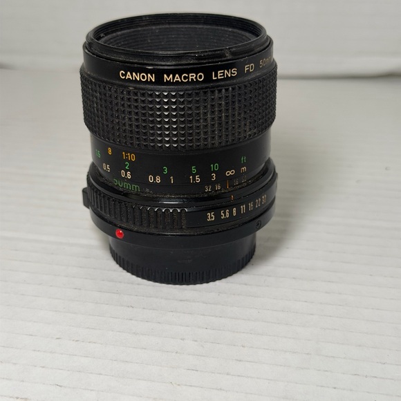 Canon Macro Lens FD 50mm 1:3.5 Made in Japan